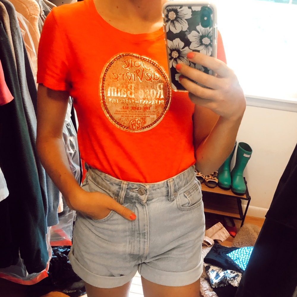 J. crew graphic tee